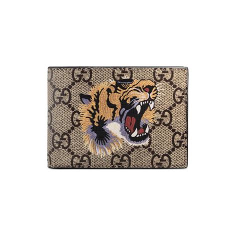 gucci men's tiger wallet|brand new gucci tiger wallet.